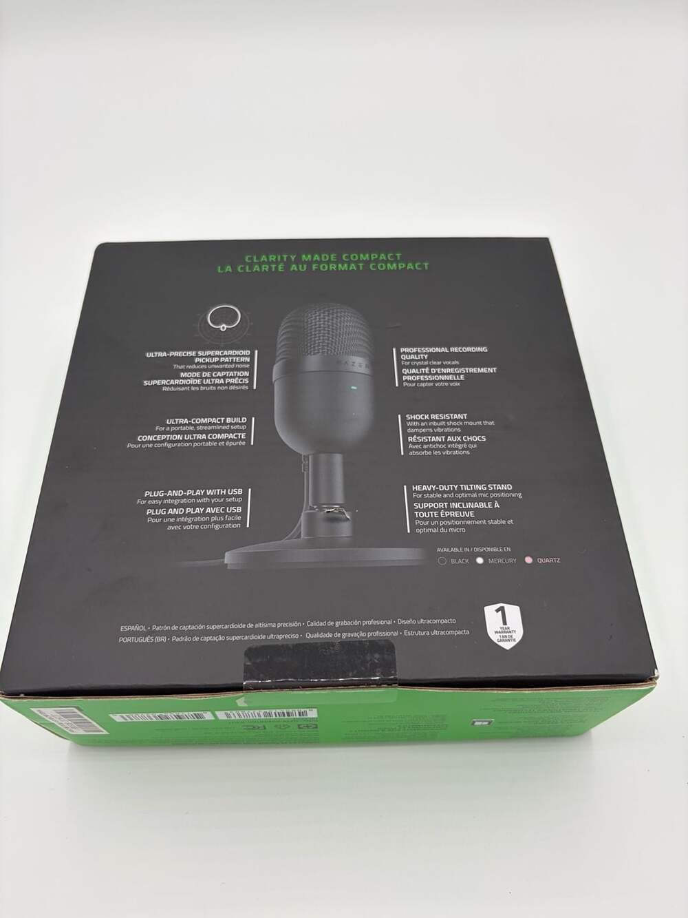 Razer Seiren Mini Ultra-Compact Condenser Microphone (Black) - Picture 3 of 3